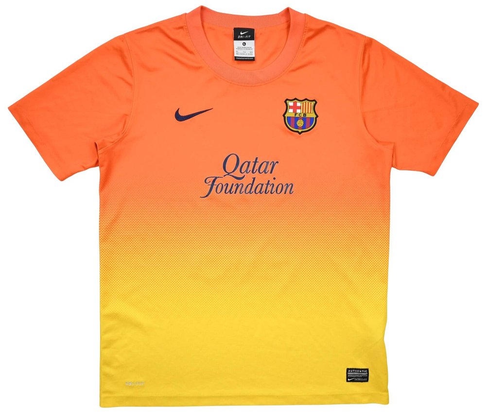 2012-13 FC BARCELONA SHIRT XL. BOYS