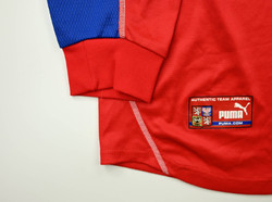 2002 CZECH REPUBLIC #11 MATCH WORN SHIRT XL