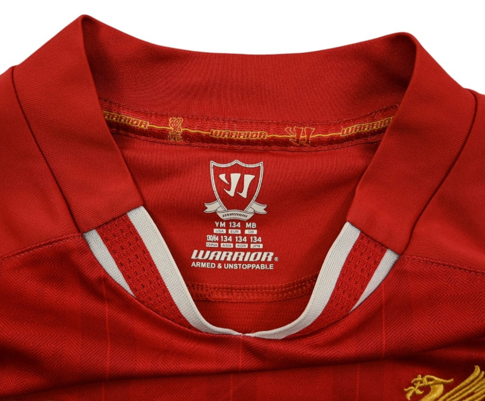 2013-14 LIVERPOOL *SUAREZ* LONGSLEEVE SHIRT M. BOYS