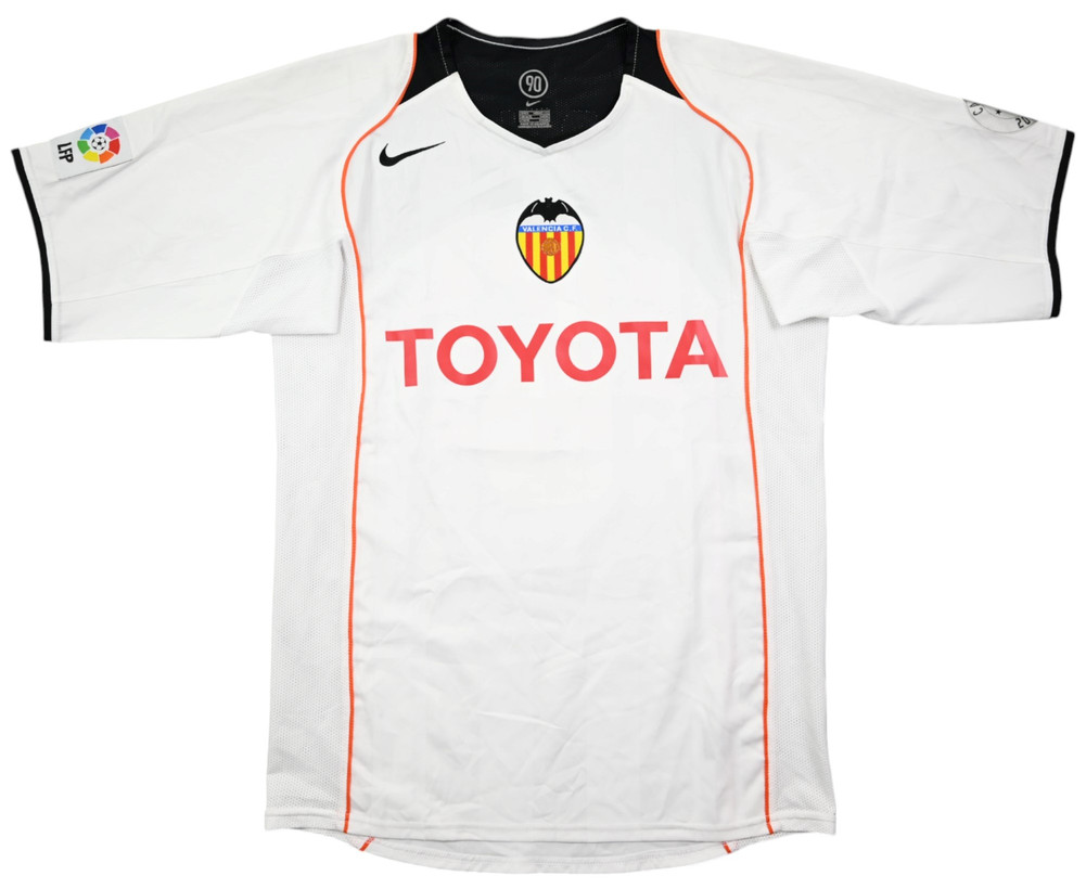 2004-05 VALENCIA *ALBELDA* SHIRT S