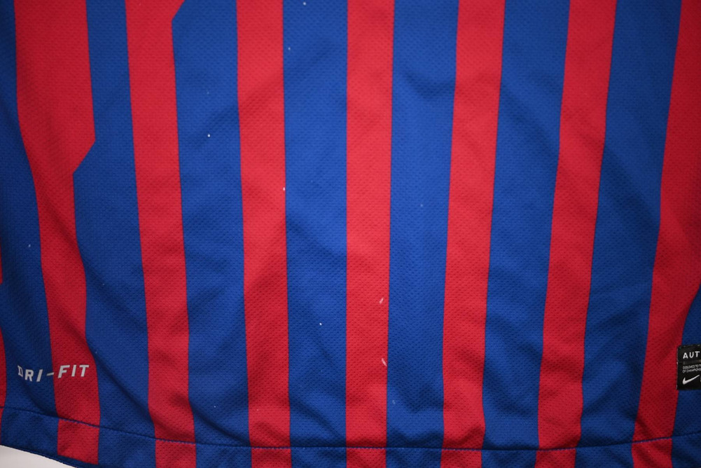 2011-12 FC BARCELONA PLAYER ISSUE SHIRT S