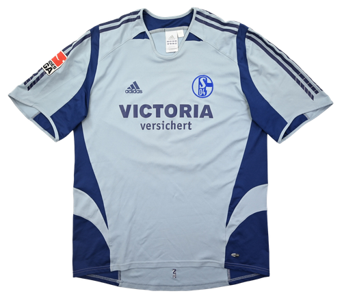 2005-07 FC SCHALKE 04 *LARSEN* SHIRT XL