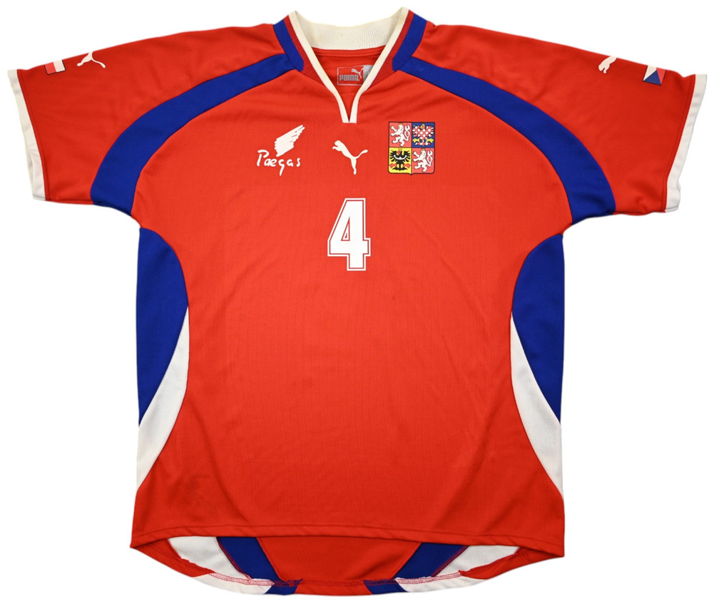 2000-02 CZECH REPUBLIC *NEDVED* SHIRT L