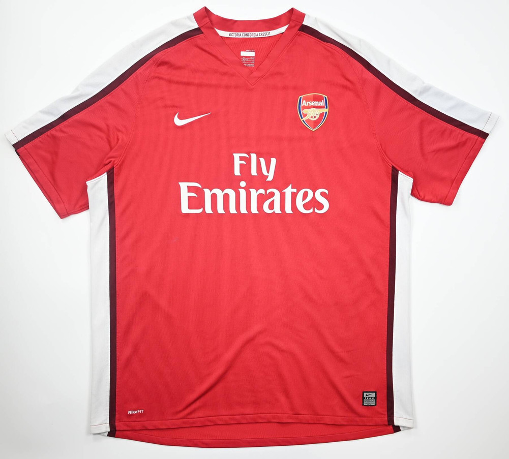 2008-10 ARSENAL LONDON SHIRT XXL
