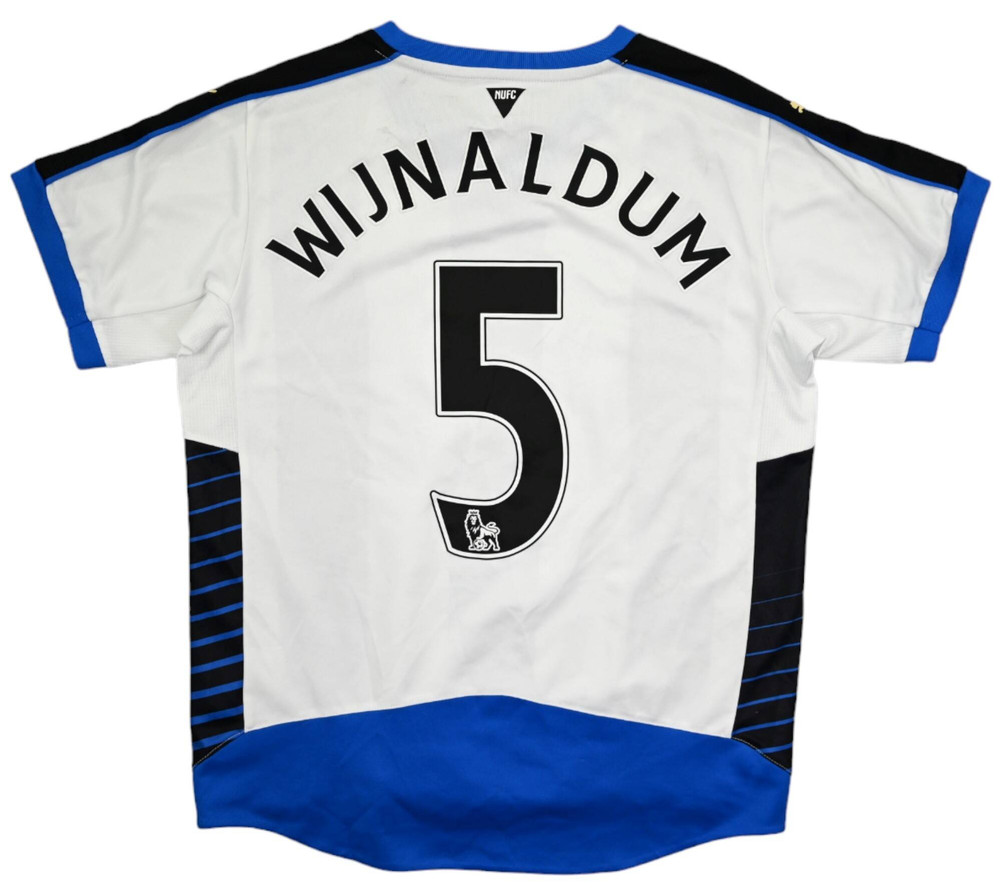 2015-16 NEWCASTLE UNITED *WIJNALDUM* SHIRT XL. BOYS