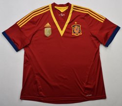 2012-13 SPAIN SHIRT 2XL