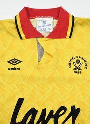 1991-93 SHEFFIELD UNITED KOSZULKA M. BOYS