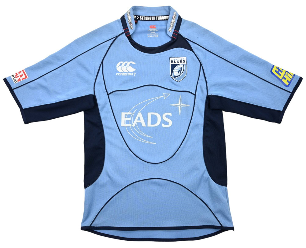 CARDIFF BLUES RUGBY SHIRT S