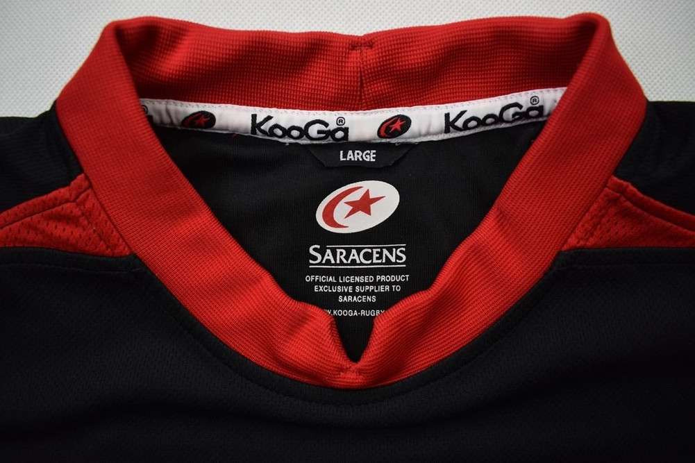 SARACENS RUGBY KOOGA SHIRT L