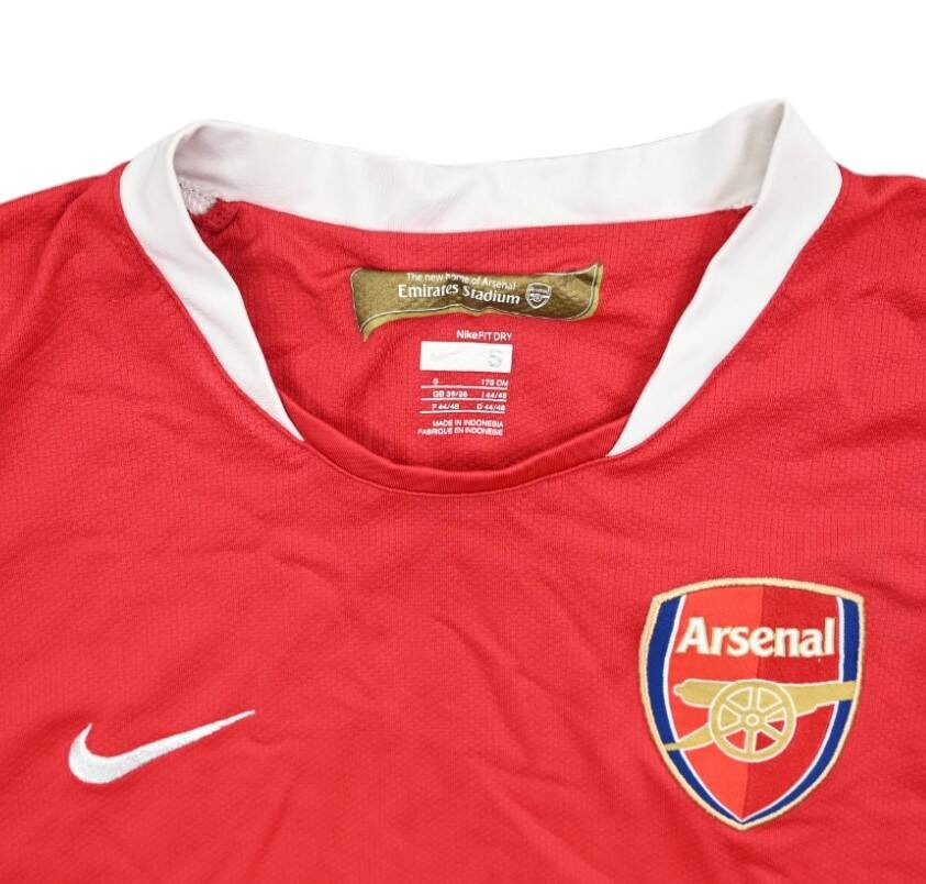 2006-08 ARSENAL LONDON *HENRY* SHIRT S