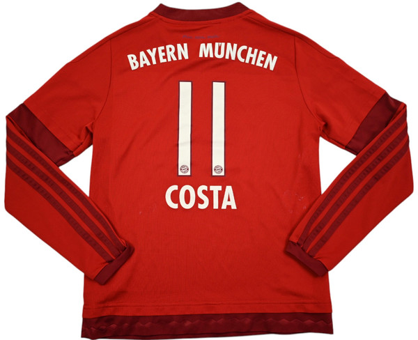 2015-16 BAYERN MUNCHEN *COSTA* LONGSLEEVE KOSZULKA M. BOYS