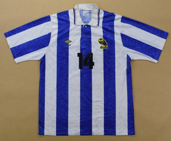 1990-91 SHEFFIELD WEDNESDAY *MADDEN* SHIRT L