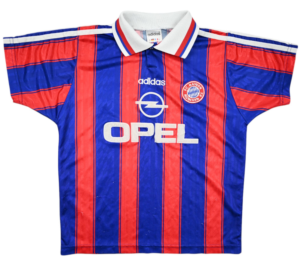 1995-97 BAYERN MUNCHEN KOSZULKA XS. BOYS