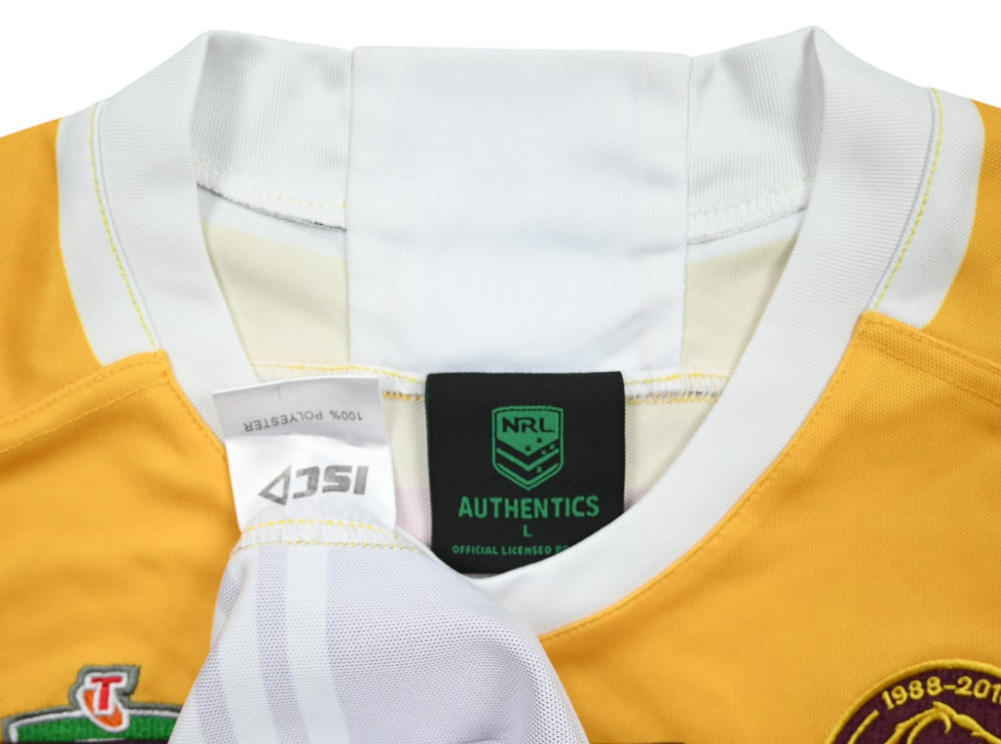 BRISBANE BRONCOS RUGBY SHIRT L