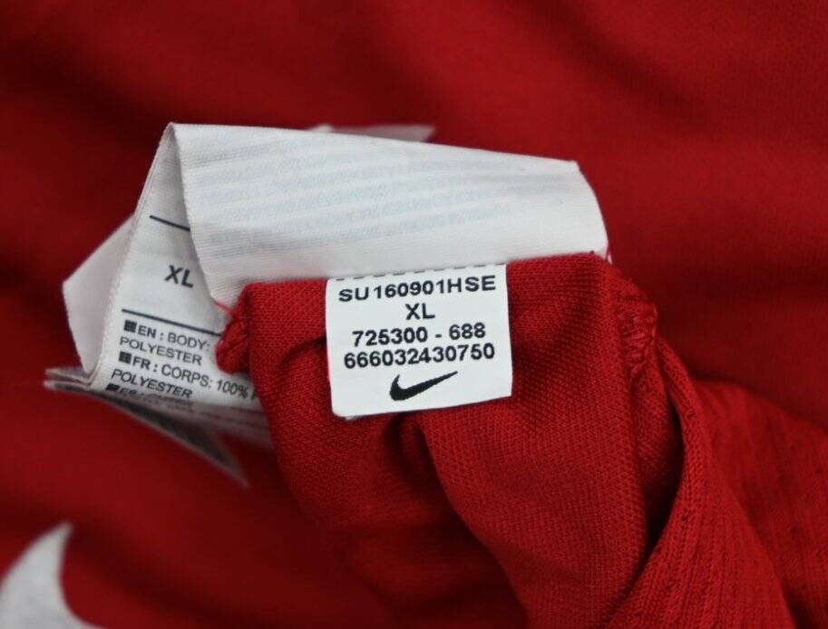 2016-17 ENGLAND SHIRT XL