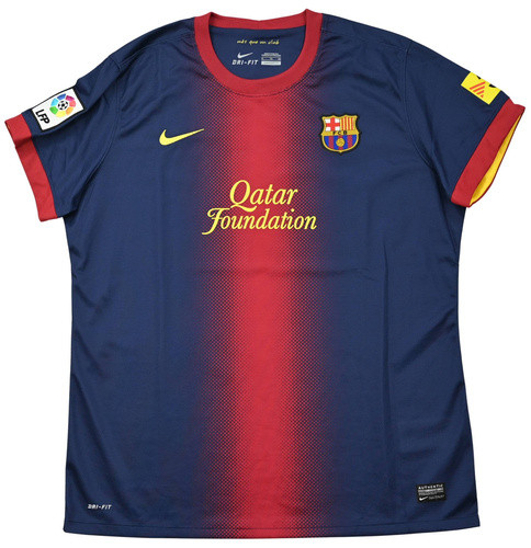 2012-13 FC BARCELONA SHIRT WOMENS XL