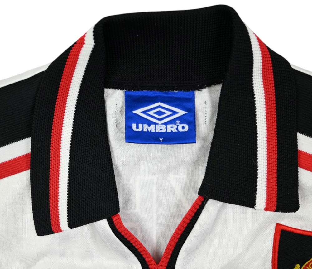 1997-99 MANCHESTER UNITED *BECKHAM* SHIRT XL. BOYS