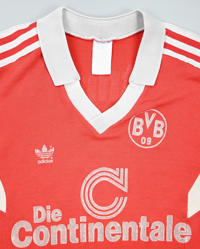 1986-88 BORUSSIA DORTMUND LONGSLEEVE SHIRT #16 MATCH ISSUE M