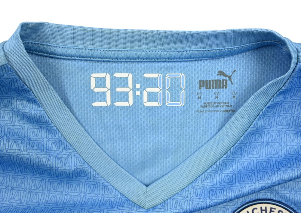 2021-22 MANCHESTER CITY *GREALISH* SHIRT M