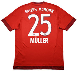 2015-16 BAYERN MUNCHEN *MULLER* SHIRT L