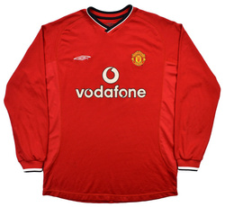 2000-02 MANCHESTER UNITED SHIRT XS