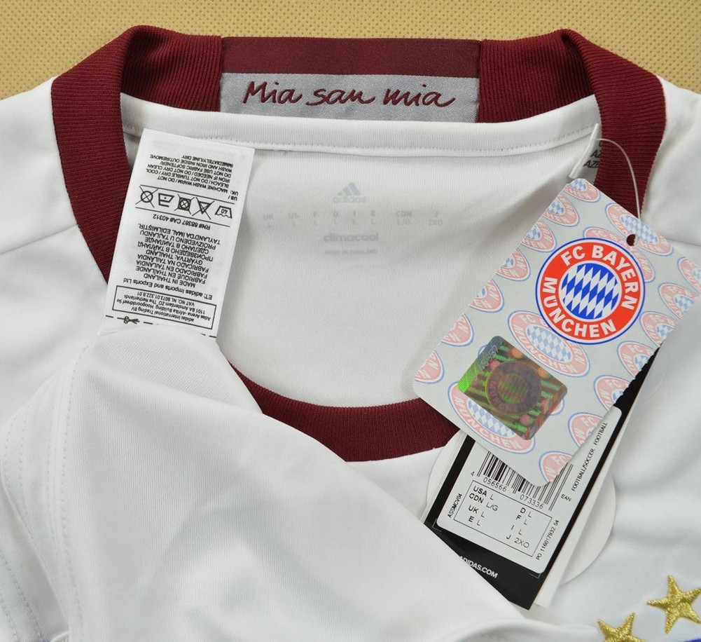 2016-17 BAYERN MUNCHEN SHIRT L