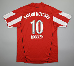 2010-11 BAYERN MUNCHEN *ROBBEN* SHIRT XL. BOYS