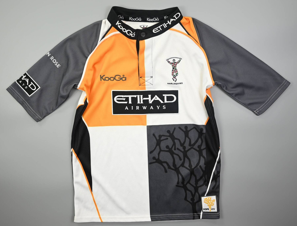 HARLEQUINS RUGBY SHIRT L.BOYS