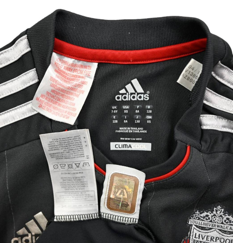 2011-12 LIVERPOOL KOSZULKA XS. BOYS