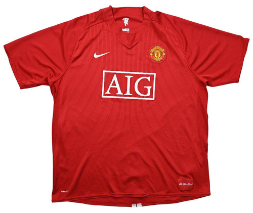2007-09 MANCHESTER UNITED KOSZULKA XXL