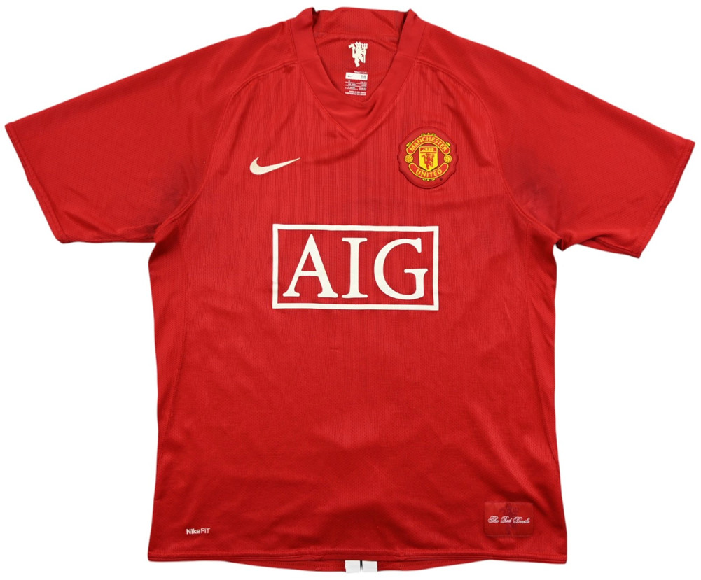 2007-09 MANCHESTER UNITED *RONALDO* SHIRT M
