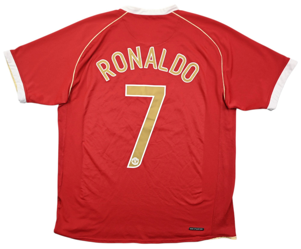 2006-07 MANCHESTER UNITED *RONALDO* KOSZULKA L