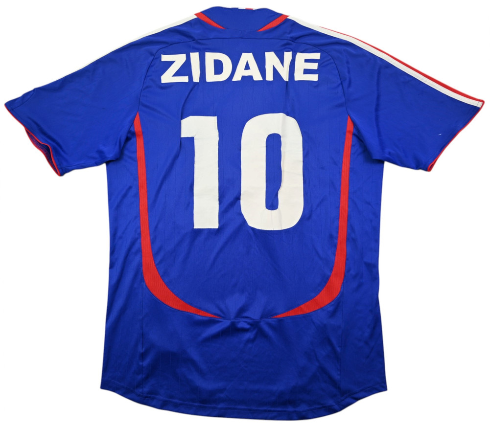 2006-07 FRANCE *ZIDANE* SHIRT L