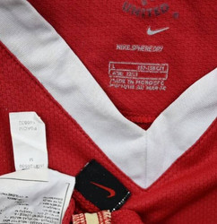 2006-07 MANCHESTER UNITED *CARRICK* SHIRT L. BOYS