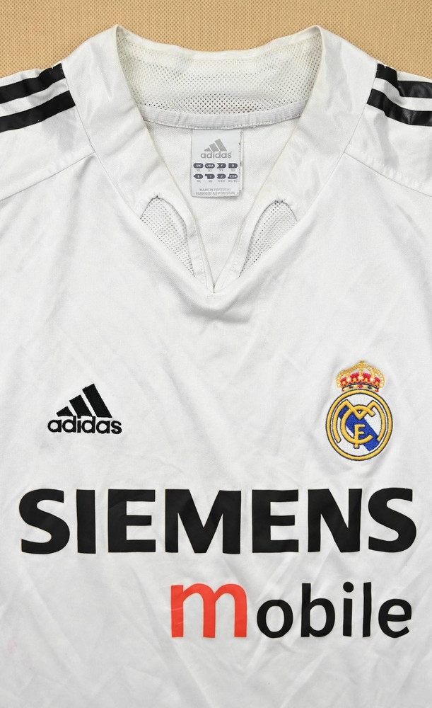 2004-05 REAL MADRID *ZIDANE* SHIRT XL