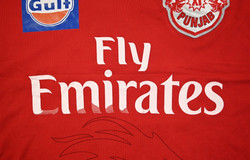 PUNJAB KINGS CRICKET *SINGH* SHIRT S