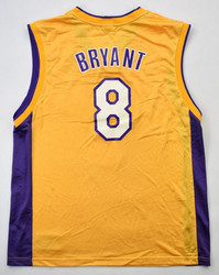 LOS ANGELES LAKERS *Kobe Bryant* NBA REEBOK SHIRT L