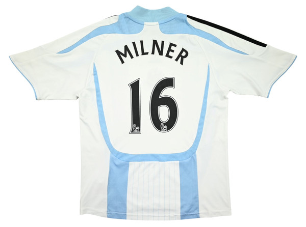 2007-08 NEWCASTLE UNITED *MILNER* SHIRT M. BOYS 