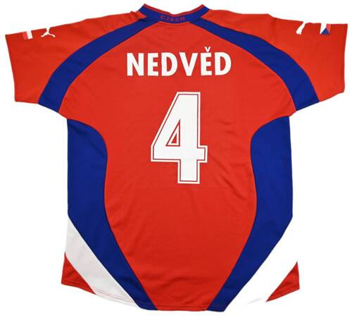 2000-02 CZECH REPUBLIC *NEDVED* SHIRT XL