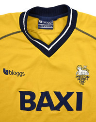 2001-02 PRESTON NORTH END FC SHIRT XL