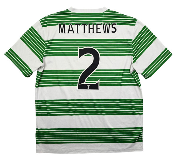 2013-15 CELTIC *MATTHEWS* SHIRT L
