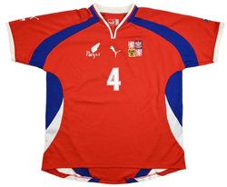 2000-02 CZECH REPUBLIC *NEDVED* SHIRT XL