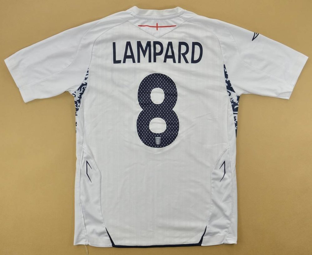 2007-09 ENGLAND *LAMPARD* SHIRT S