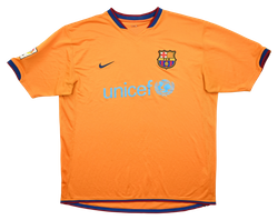 2006-08 FC BARCELONA SHIRT XXL