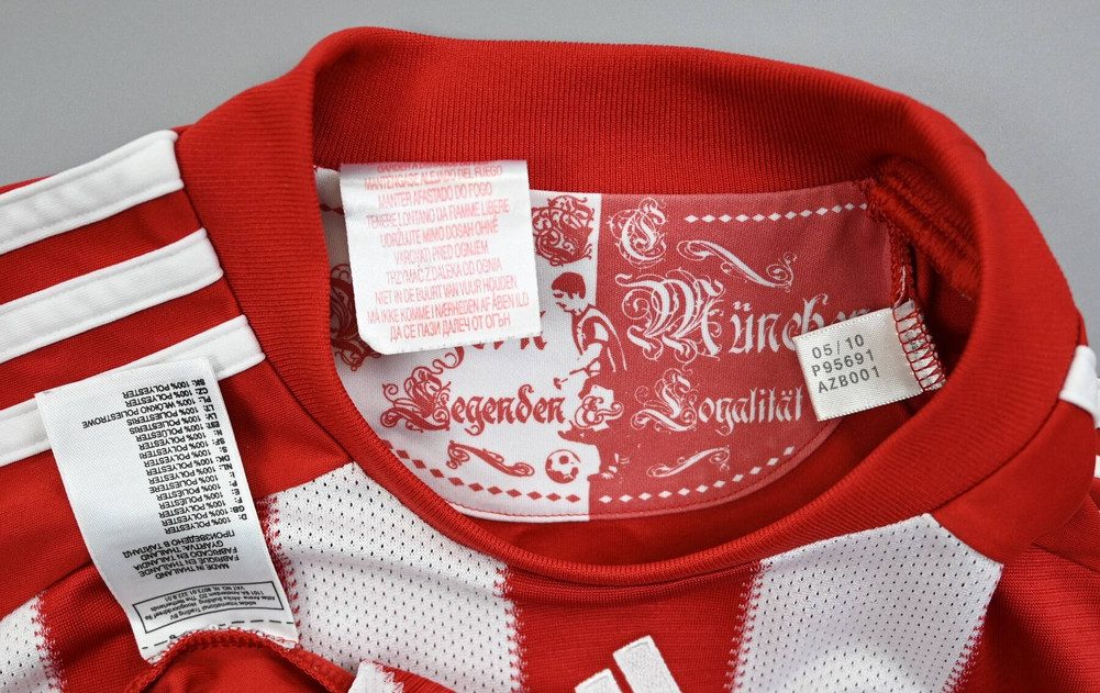 2010-11 BAYERN MUNCHEN SHIRT L. BOYS