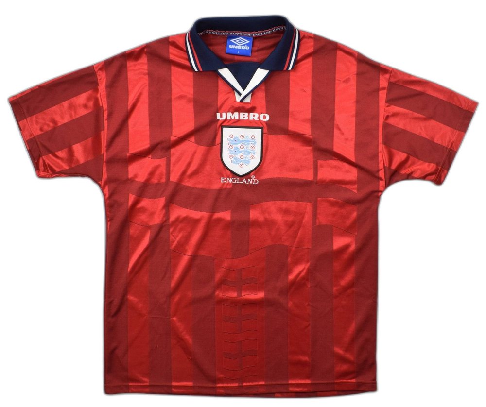 1997-99 ENGLAND SHIRT L