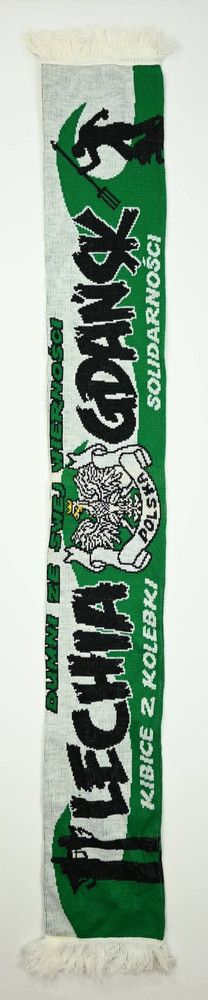 LECHIA GDANSK KIBICE Z KOLEBKI SOLIDARNOSCI SZALIK