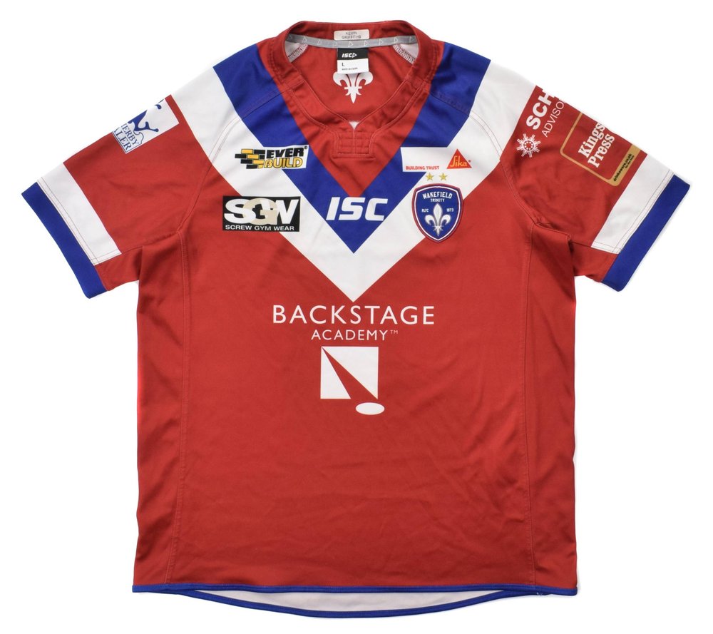 WAKEFIELD TRINITY RUGBY SHIRT L