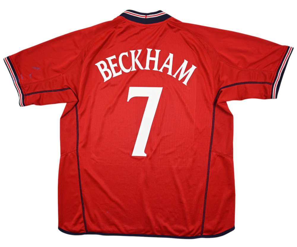 2002-04 ENGLAND *BECKHAM* SHIRT XXL
