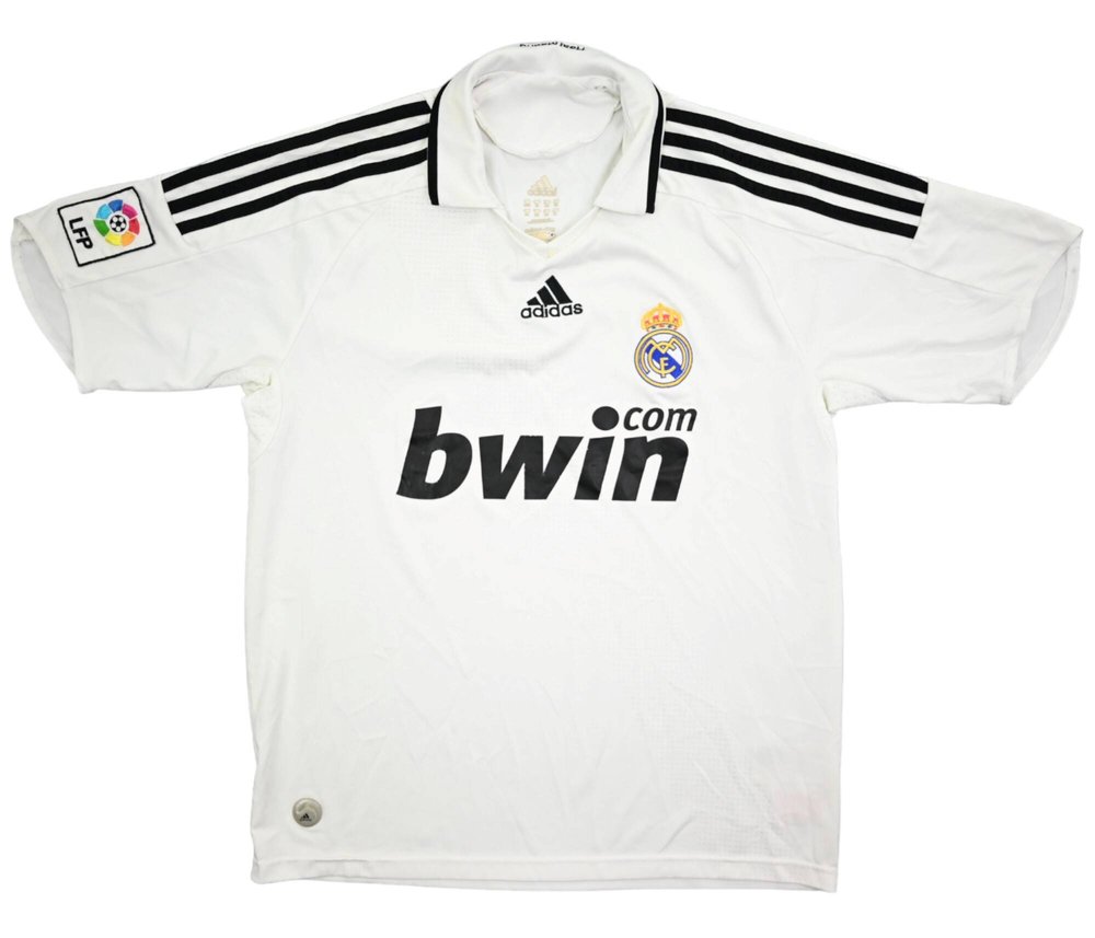 2008-09 REAL MADRID SHIRT XL .BOYS/S